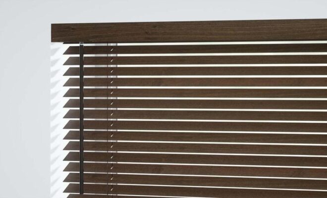 Why do people use wooden blinds for homes